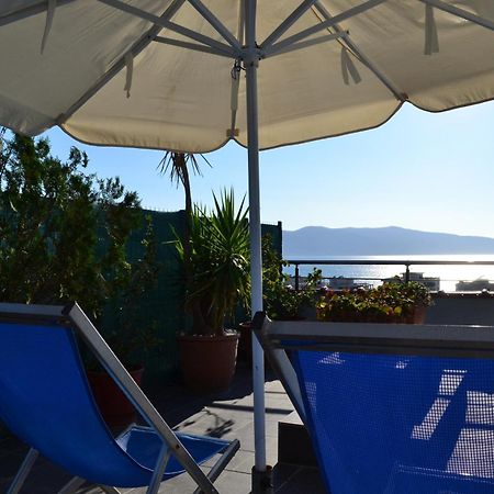 Ferienwohnung Seaview Penthouse Terrace & Garage Vlorë Exterior foto